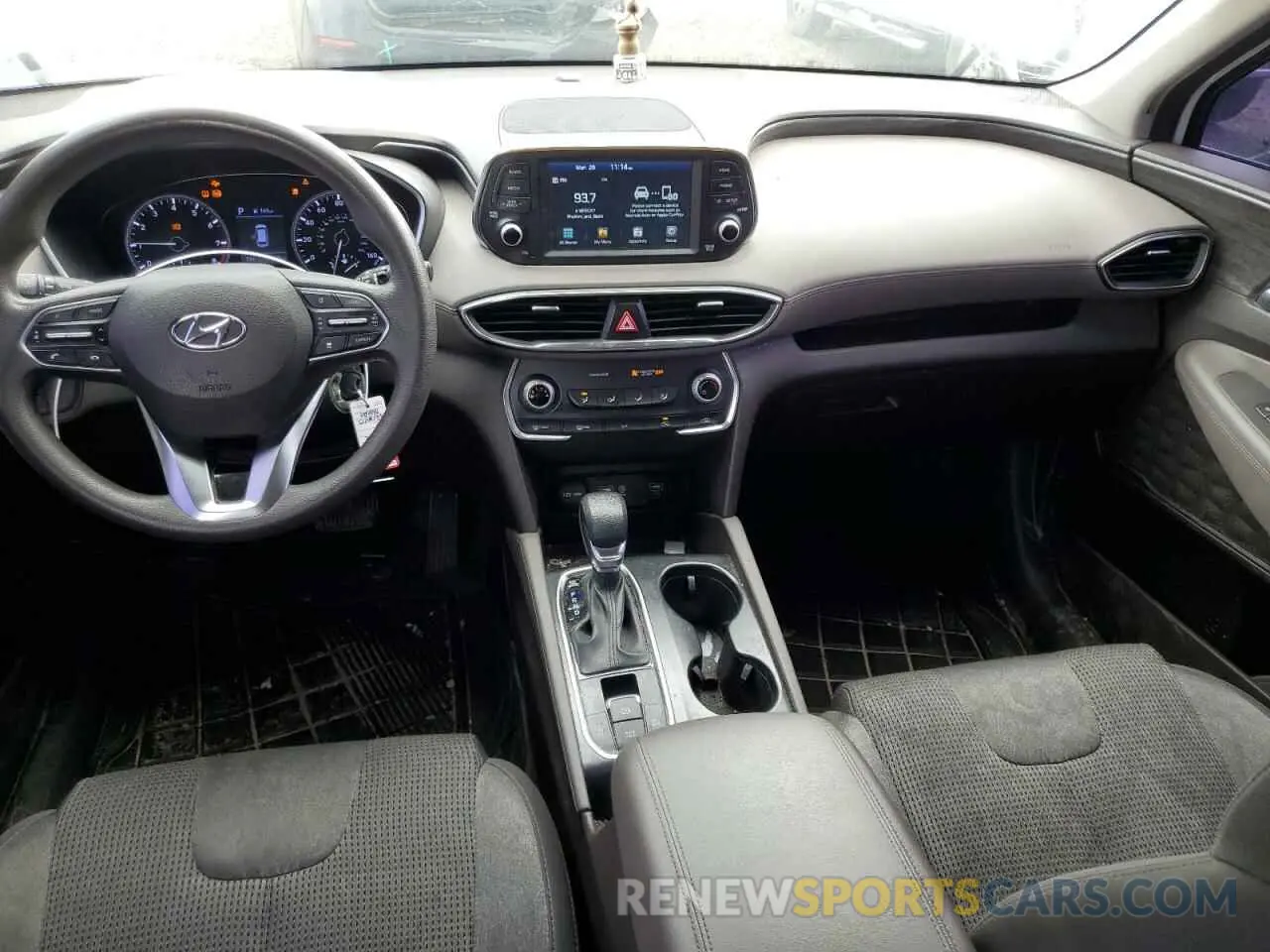 8 fotografías del automóvil dañado 5NMS2CAD9KH121313 HYUNDAI SANTA FE 2019