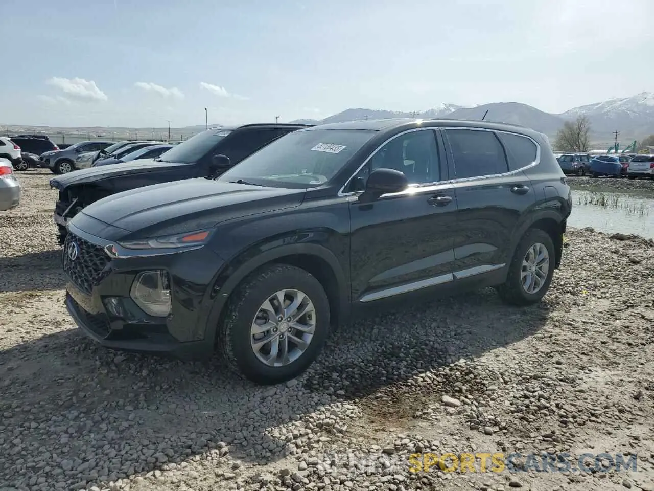 1 fotografías del automóvil dañado 5NMS2CADXKH036349 HYUNDAI SANTA FE 2019