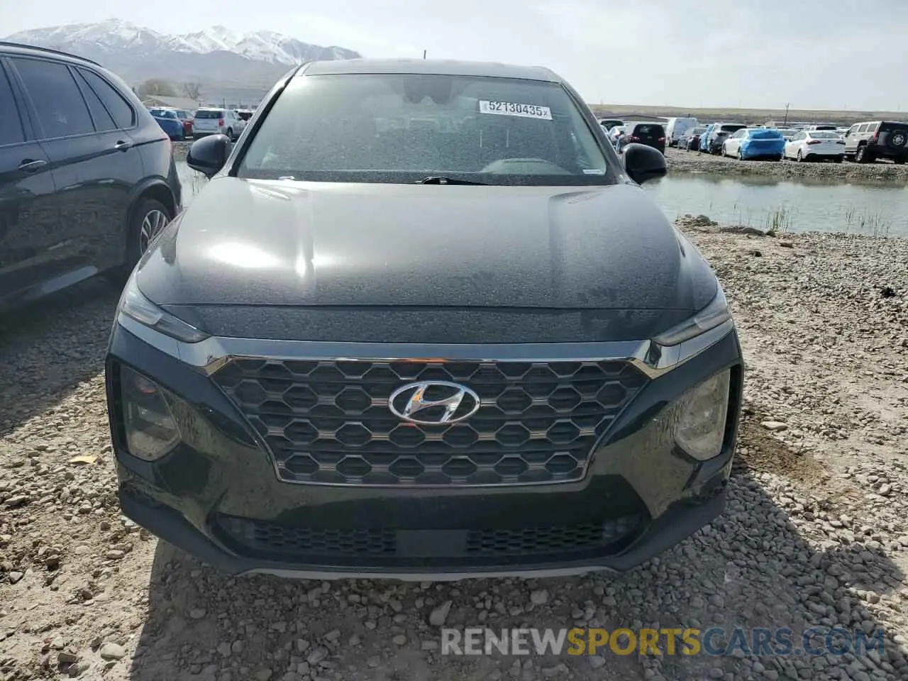 5 fotografías del automóvil dañado 5NMS2CADXKH036349 HYUNDAI SANTA FE 2019