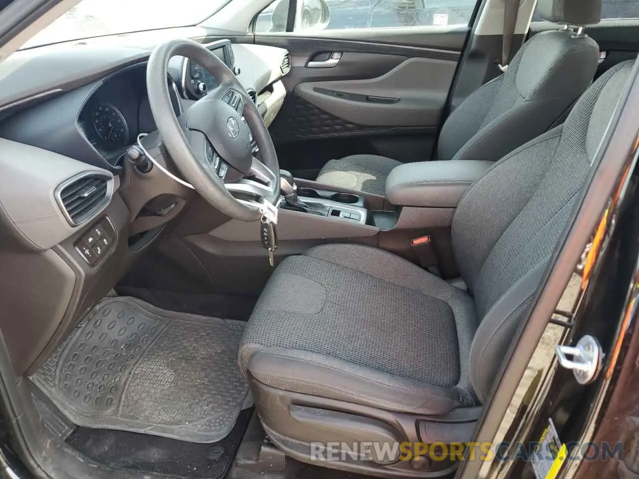 7 fotografías del automóvil dañado 5NMS2CADXKH036349 HYUNDAI SANTA FE 2019