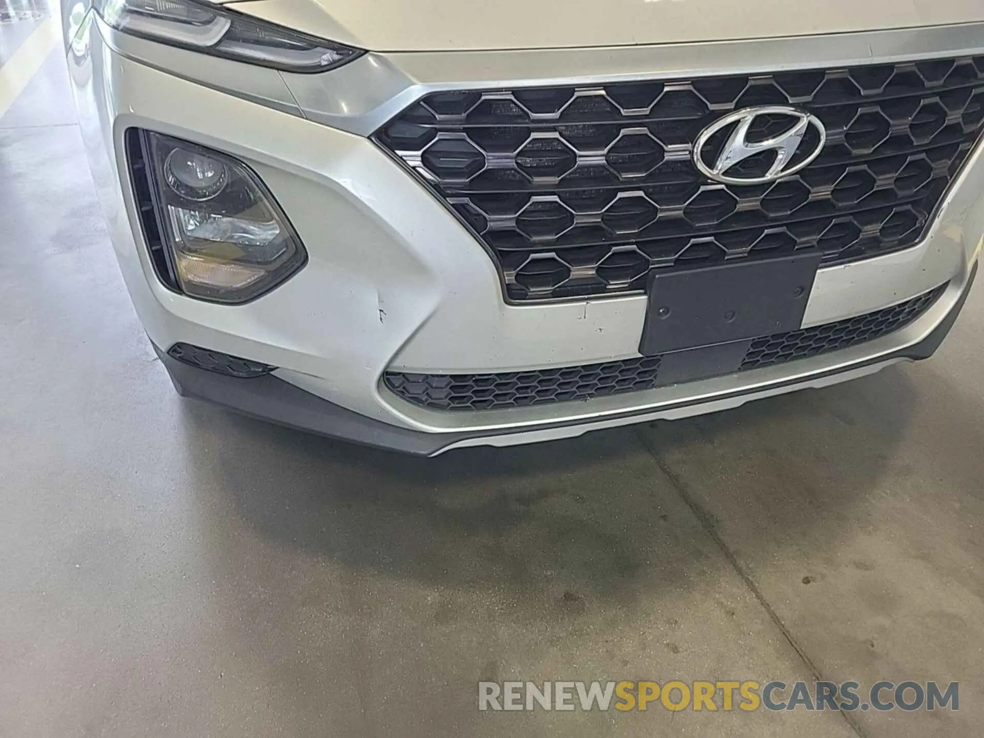 10 fotografías del automóvil dañado 5NMS2CADXKH044032 HYUNDAI SANTA FE 2019