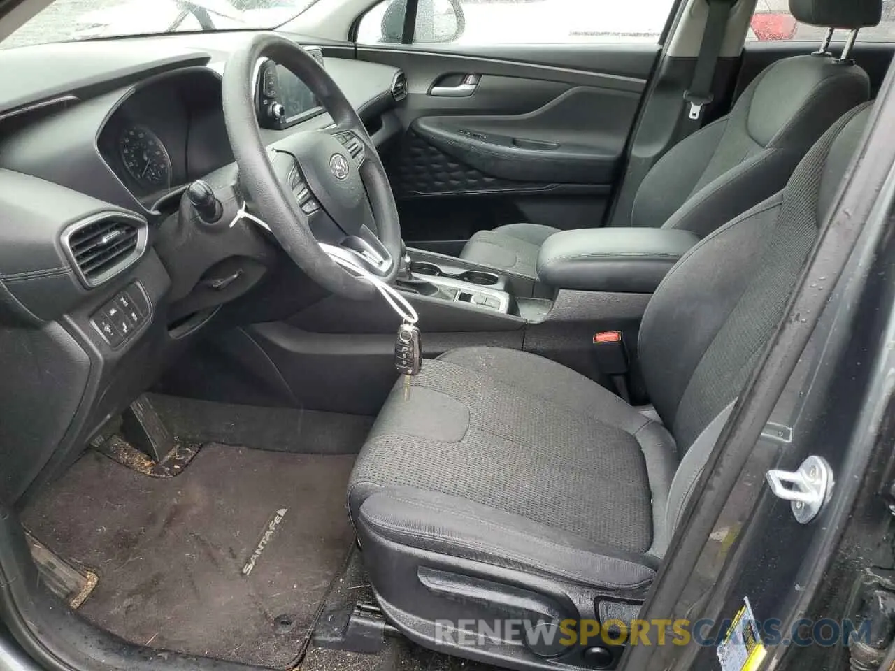7 fotografías del automóvil dañado 5NMS2CADXKH066239 HYUNDAI SANTA FE 2019