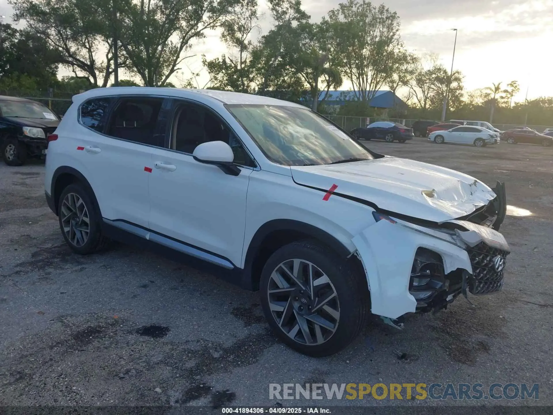 1 fotografías del automóvil dañado 5NMS33AD0KH006550 HYUNDAI SANTA FE 2019