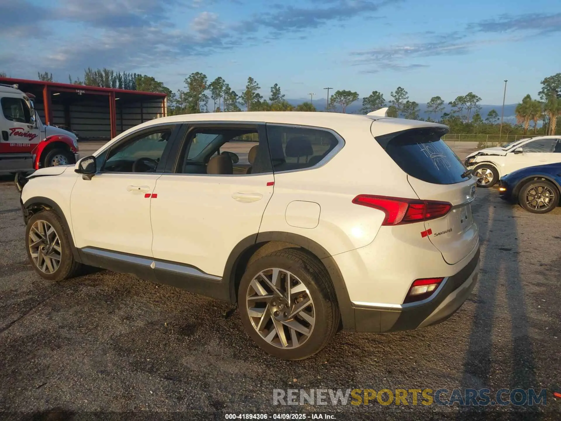 12 fotografías del automóvil dañado 5NMS33AD0KH006550 HYUNDAI SANTA FE 2019