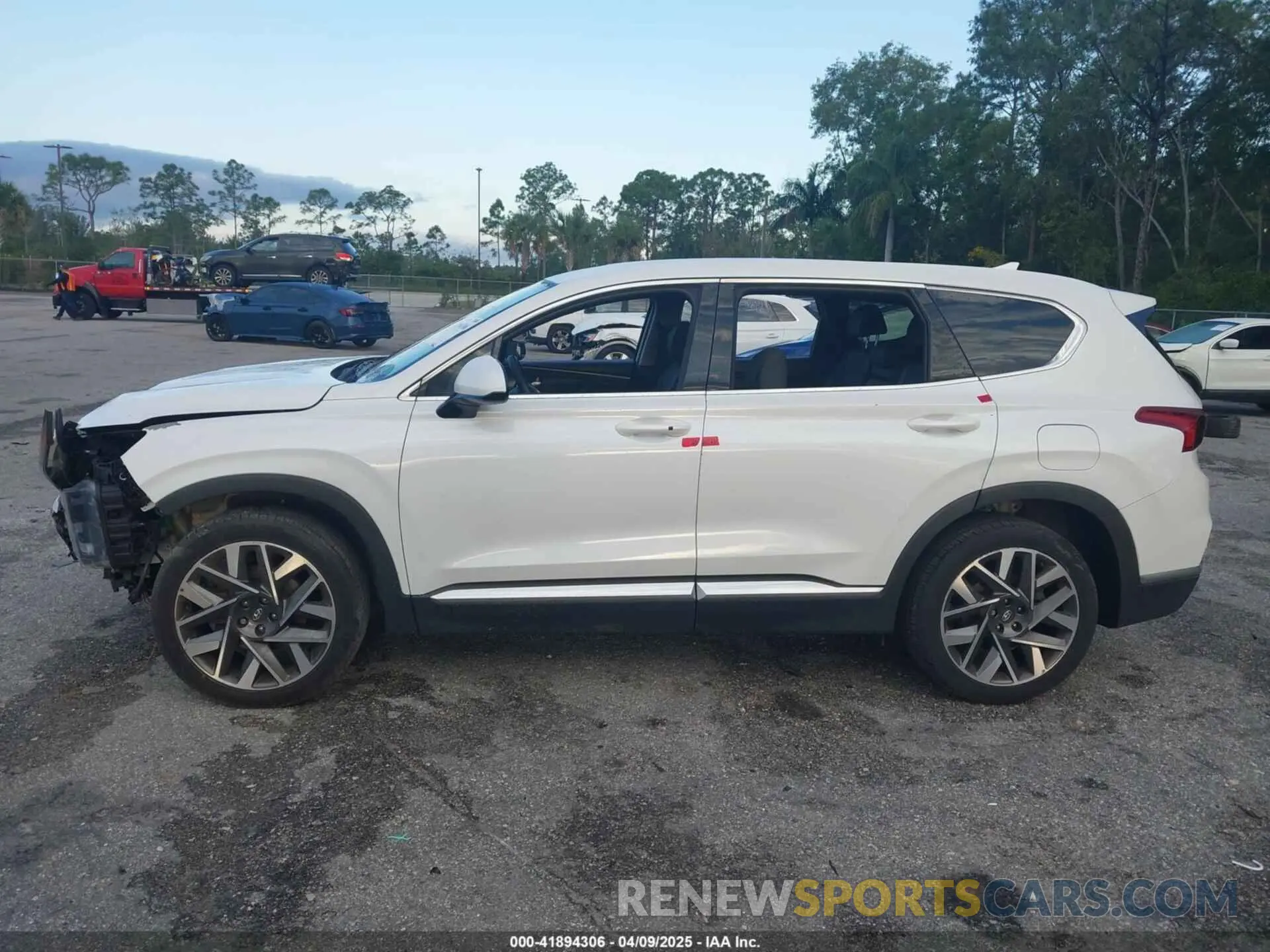 15 fotografías del automóvil dañado 5NMS33AD0KH006550 HYUNDAI SANTA FE 2019