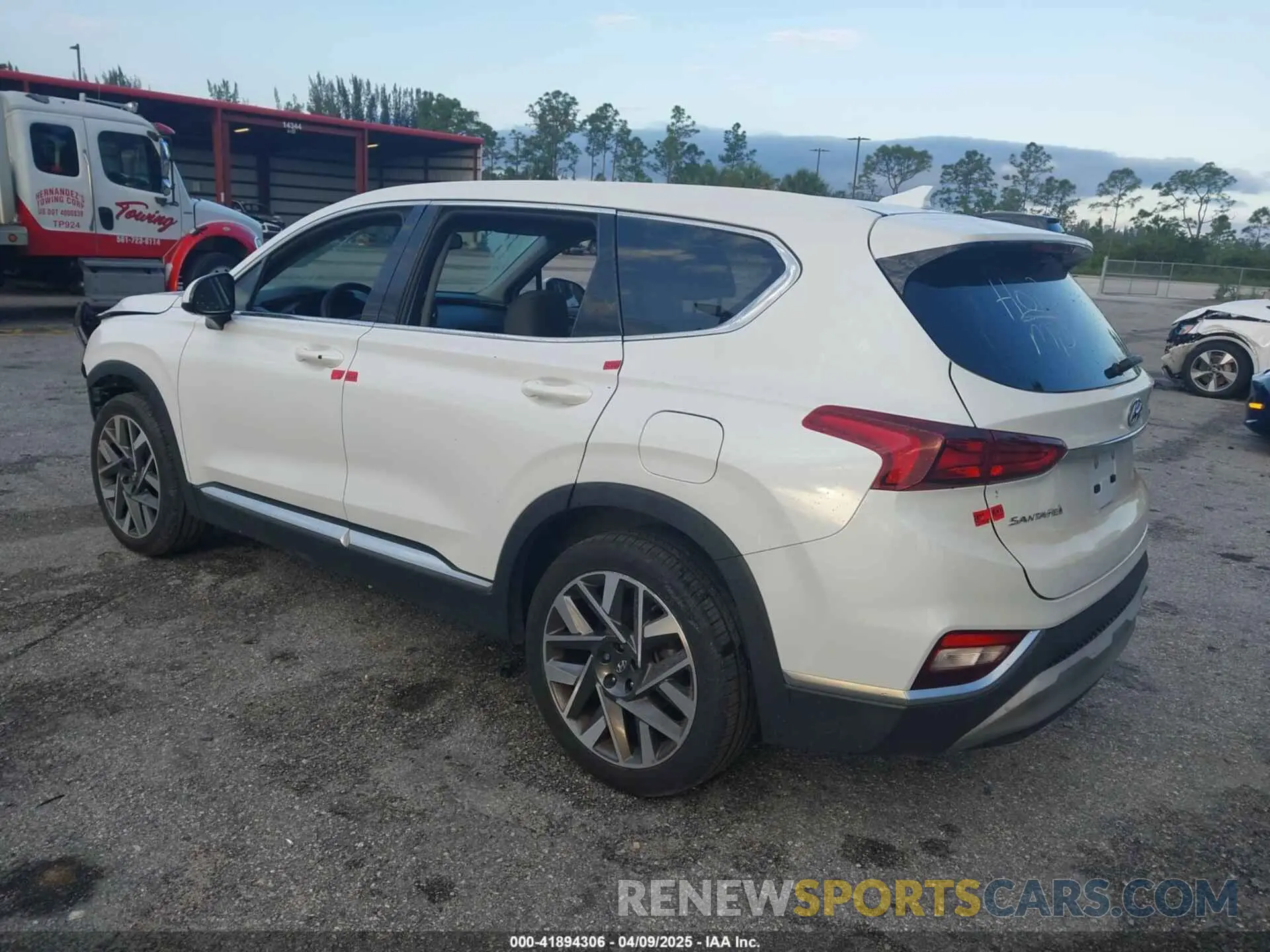 3 fotografías del automóvil dañado 5NMS33AD0KH006550 HYUNDAI SANTA FE 2019