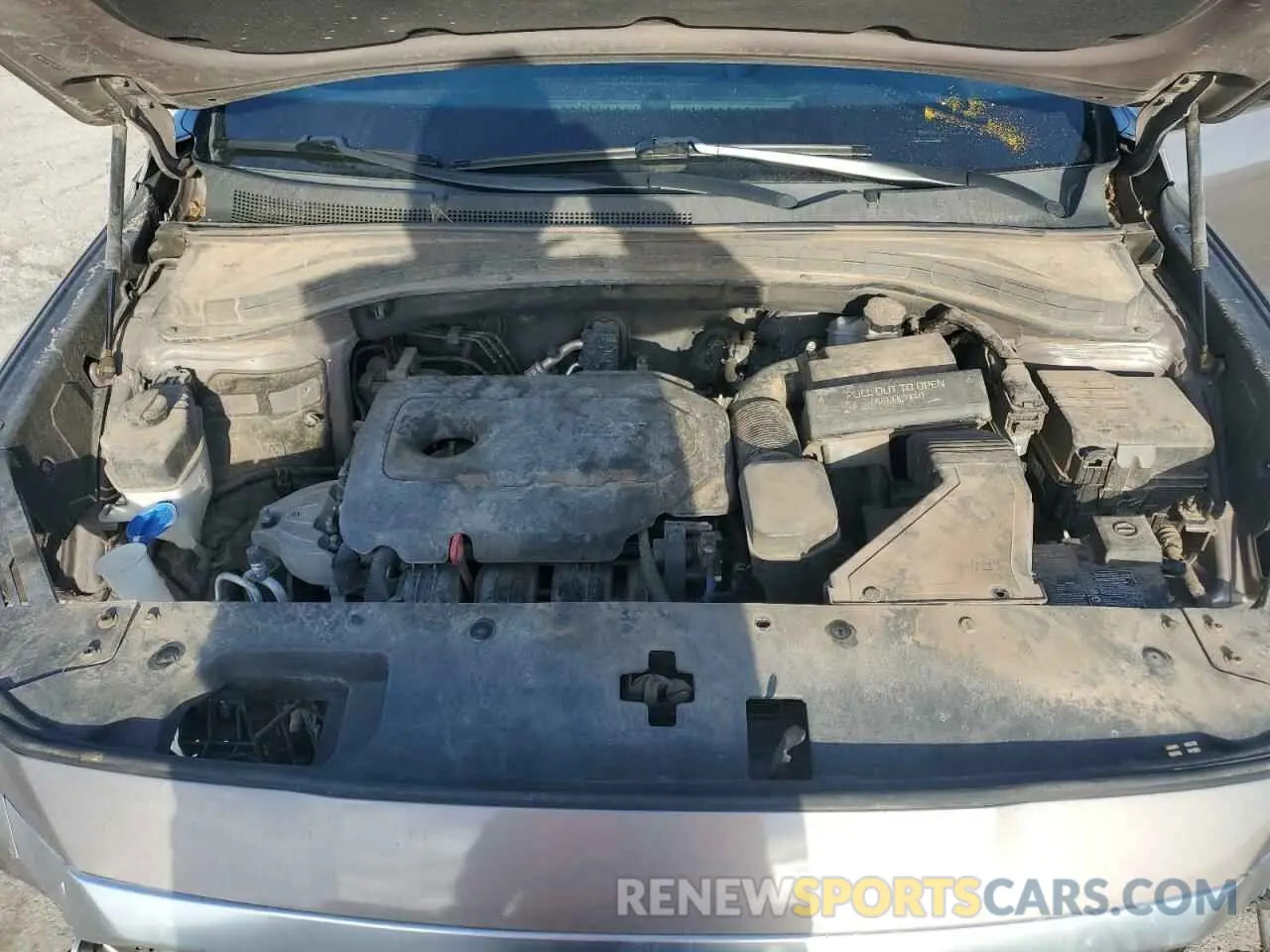 12 fotografías del automóvil dañado 5NMS33AD0KH053299 HYUNDAI SANTA FE 2019