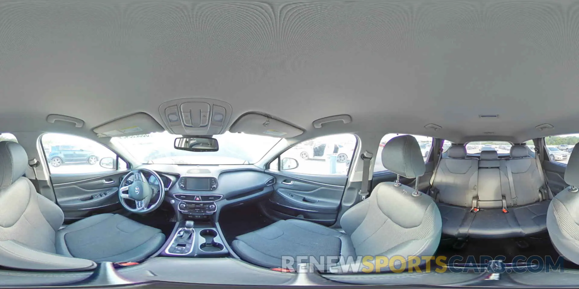 15 fotografías del automóvil dañado 5NMS33AD0KH053299 HYUNDAI SANTA FE 2019