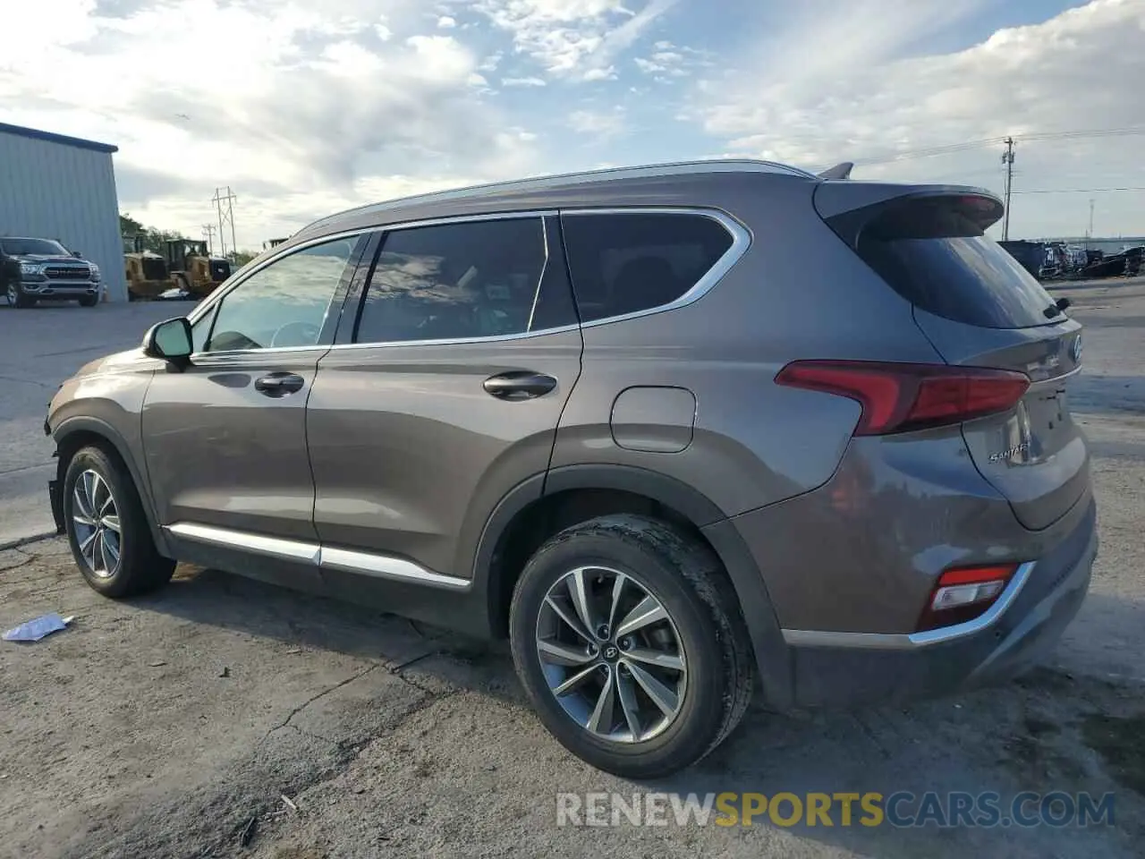 2 fotografías del automóvil dañado 5NMS33AD0KH053299 HYUNDAI SANTA FE 2019
