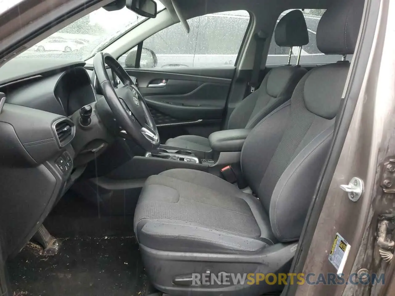 7 fotografías del automóvil dañado 5NMS33AD0KH053299 HYUNDAI SANTA FE 2019