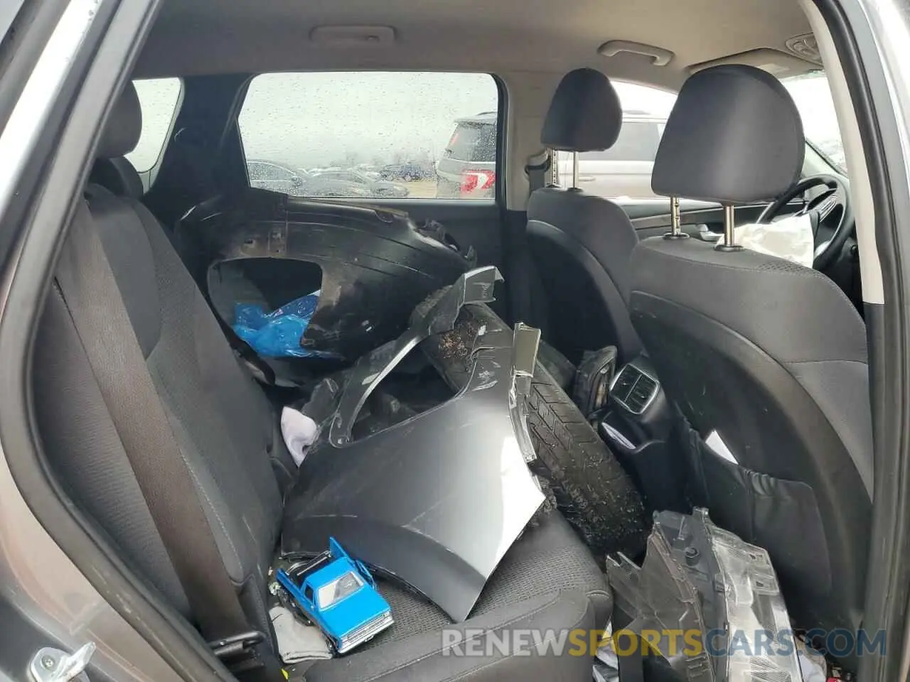 11 fotografías del automóvil dañado 5NMS33AD0KH055473 HYUNDAI SANTA FE 2019