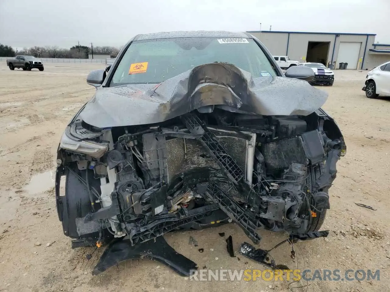 5 fotografías del automóvil dañado 5NMS33AD0KH055473 HYUNDAI SANTA FE 2019