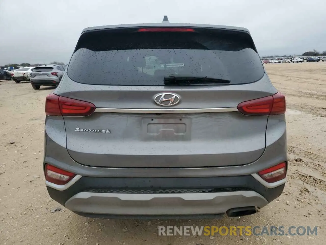 6 fotografías del automóvil dañado 5NMS33AD0KH055473 HYUNDAI SANTA FE 2019