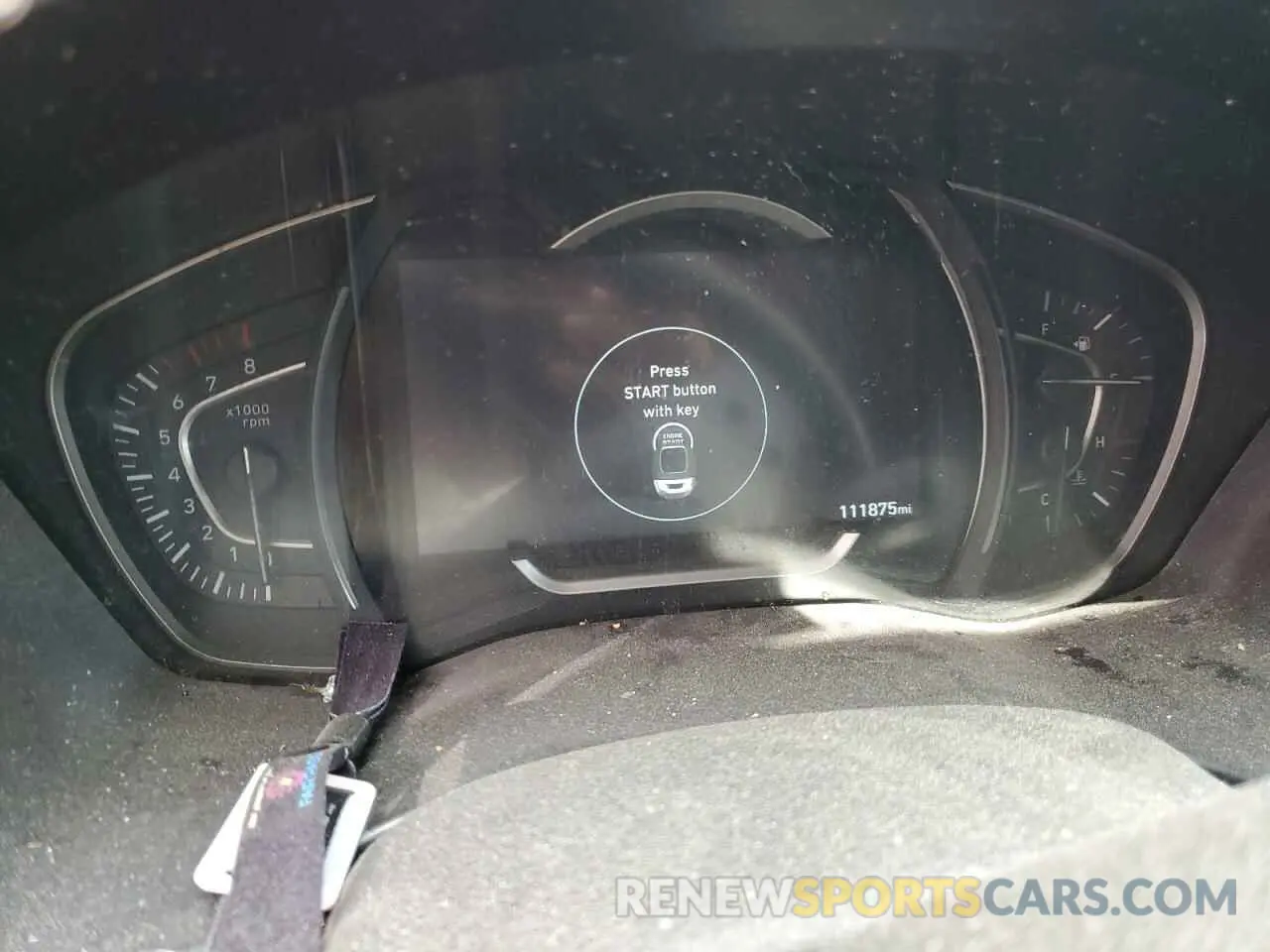 9 fotografías del automóvil dañado 5NMS33AD0KH055473 HYUNDAI SANTA FE 2019