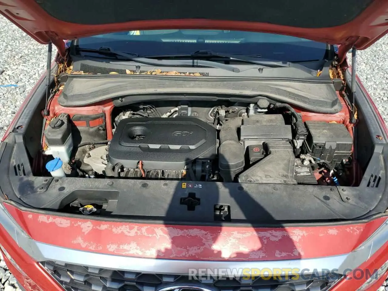 12 fotografías del automóvil dañado 5NMS33AD1KH033871 HYUNDAI SANTA FE 2019