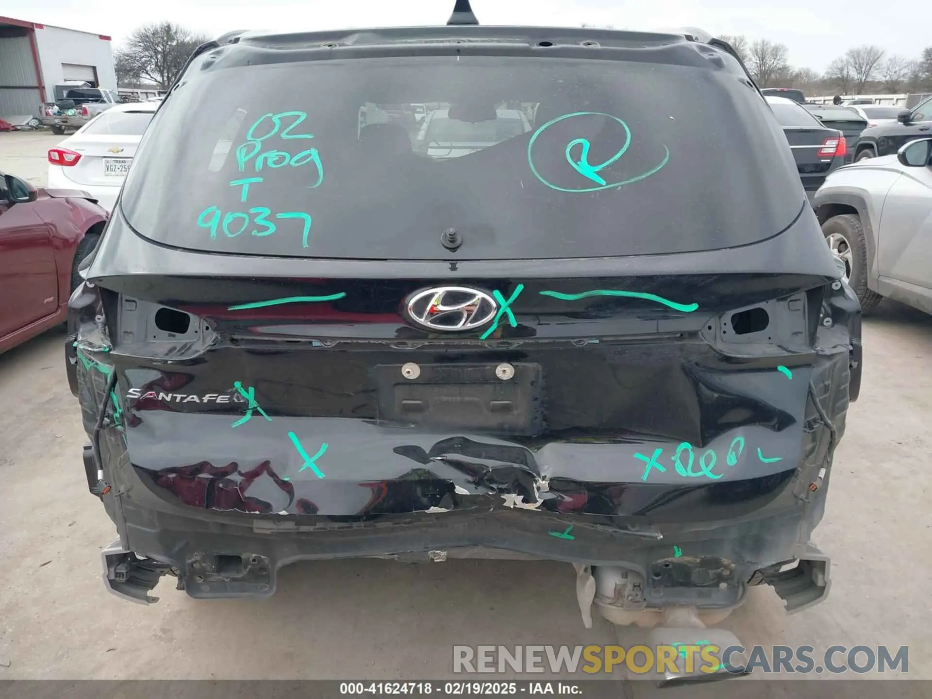 17 fotografías del automóvil dañado 5NMS33AD2KH068726 HYUNDAI SANTA FE 2019