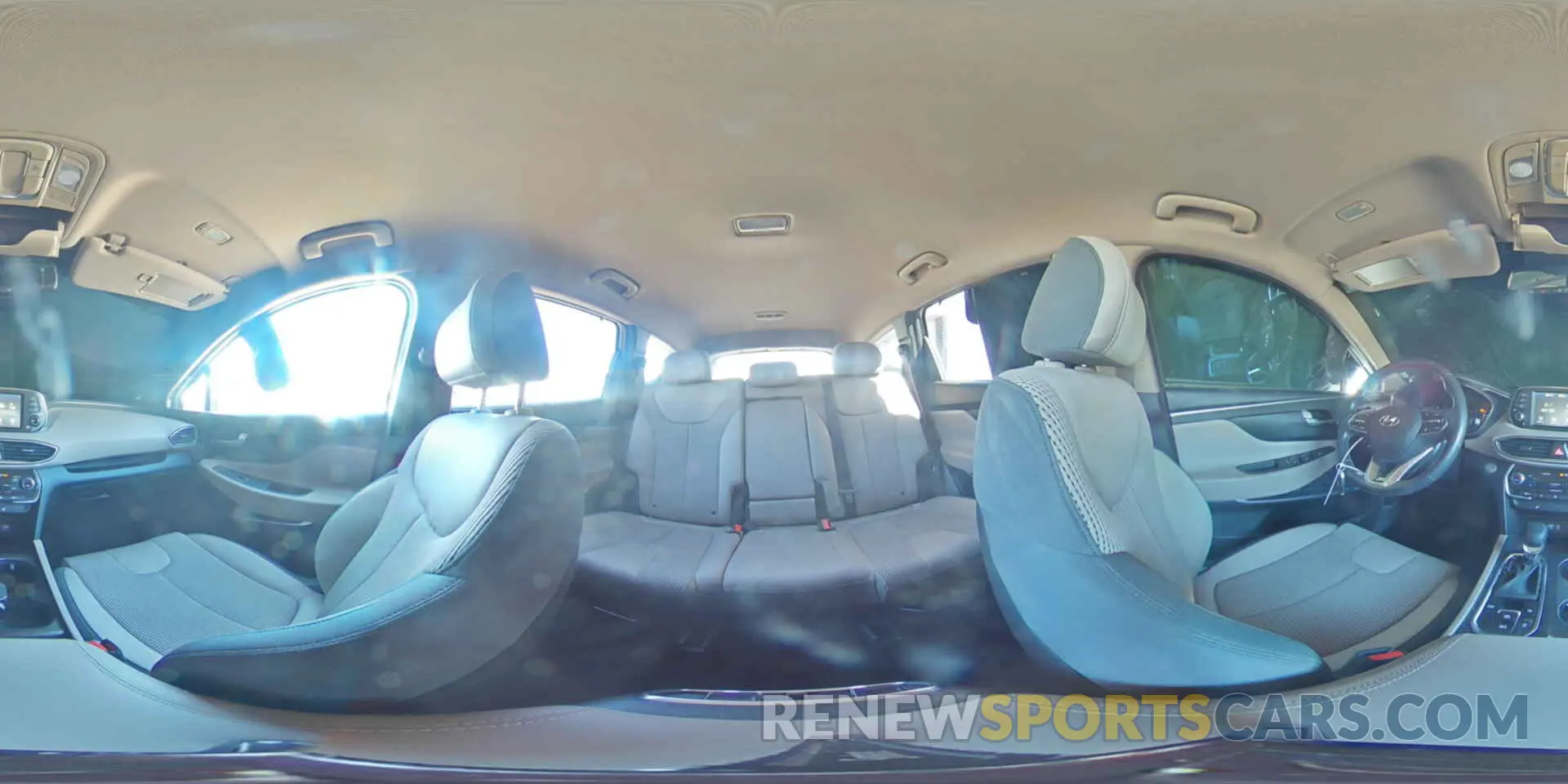 13 fotografías del automóvil dañado 5NMS33AD4KH004705 HYUNDAI SANTA FE 2019