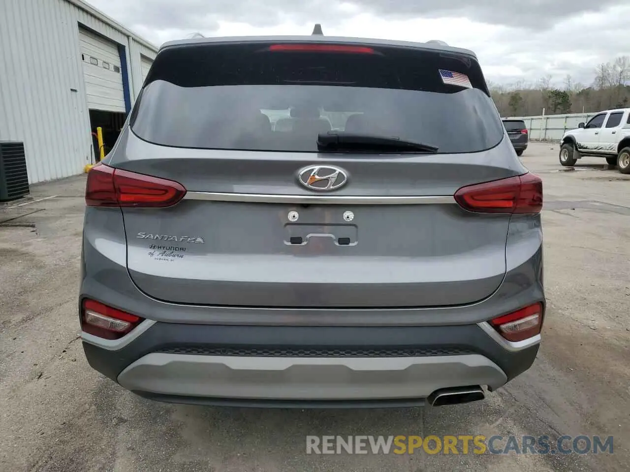 6 fotografías del automóvil dañado 5NMS33AD4KH004705 HYUNDAI SANTA FE 2019