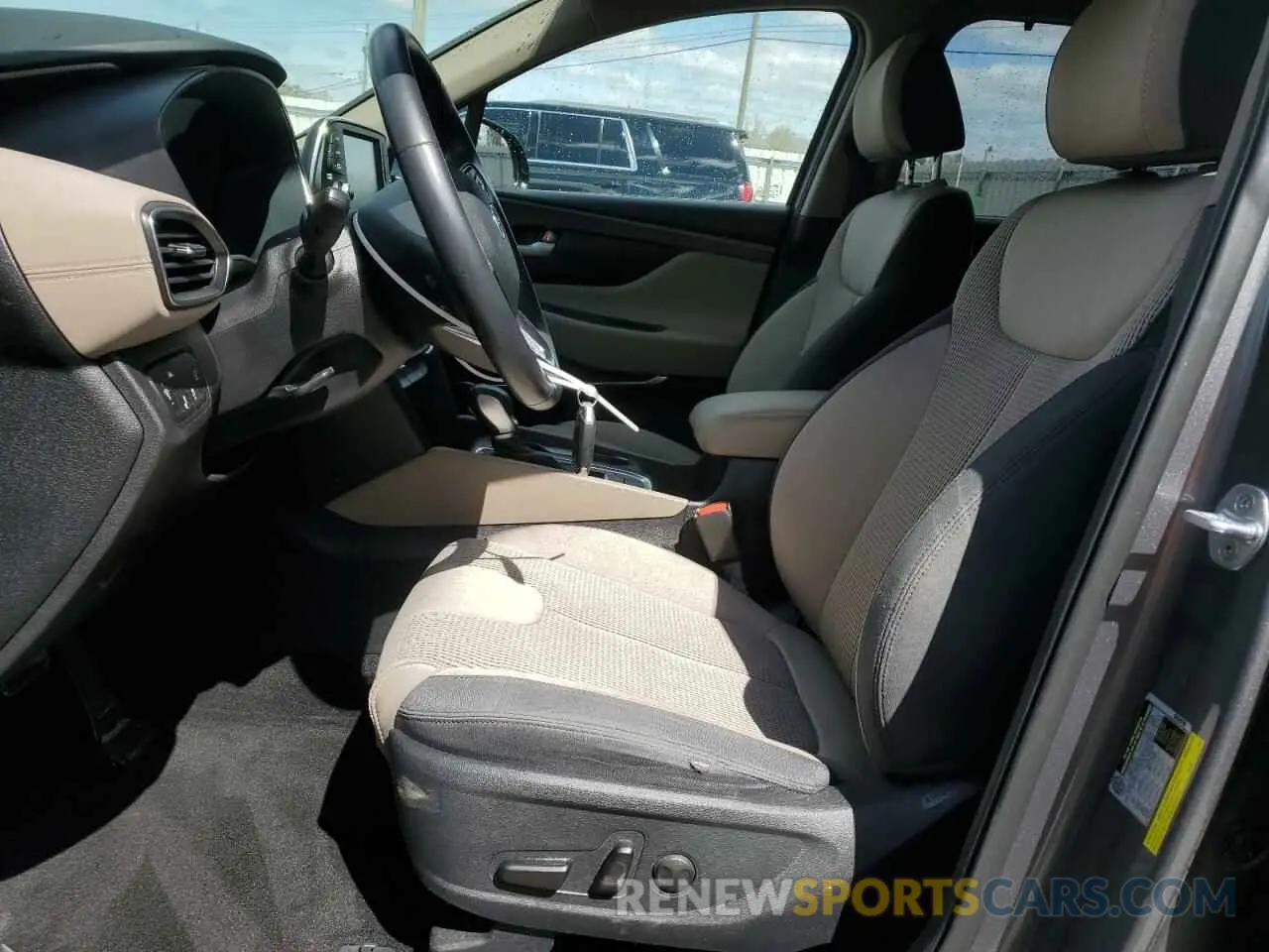 7 fotografías del automóvil dañado 5NMS33AD4KH004705 HYUNDAI SANTA FE 2019