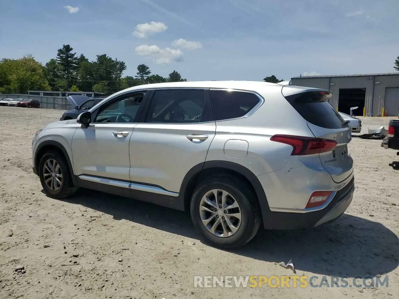 2 fotografías del automóvil dañado 5NMS33AD4KH048655 HYUNDAI SANTA FE 2019