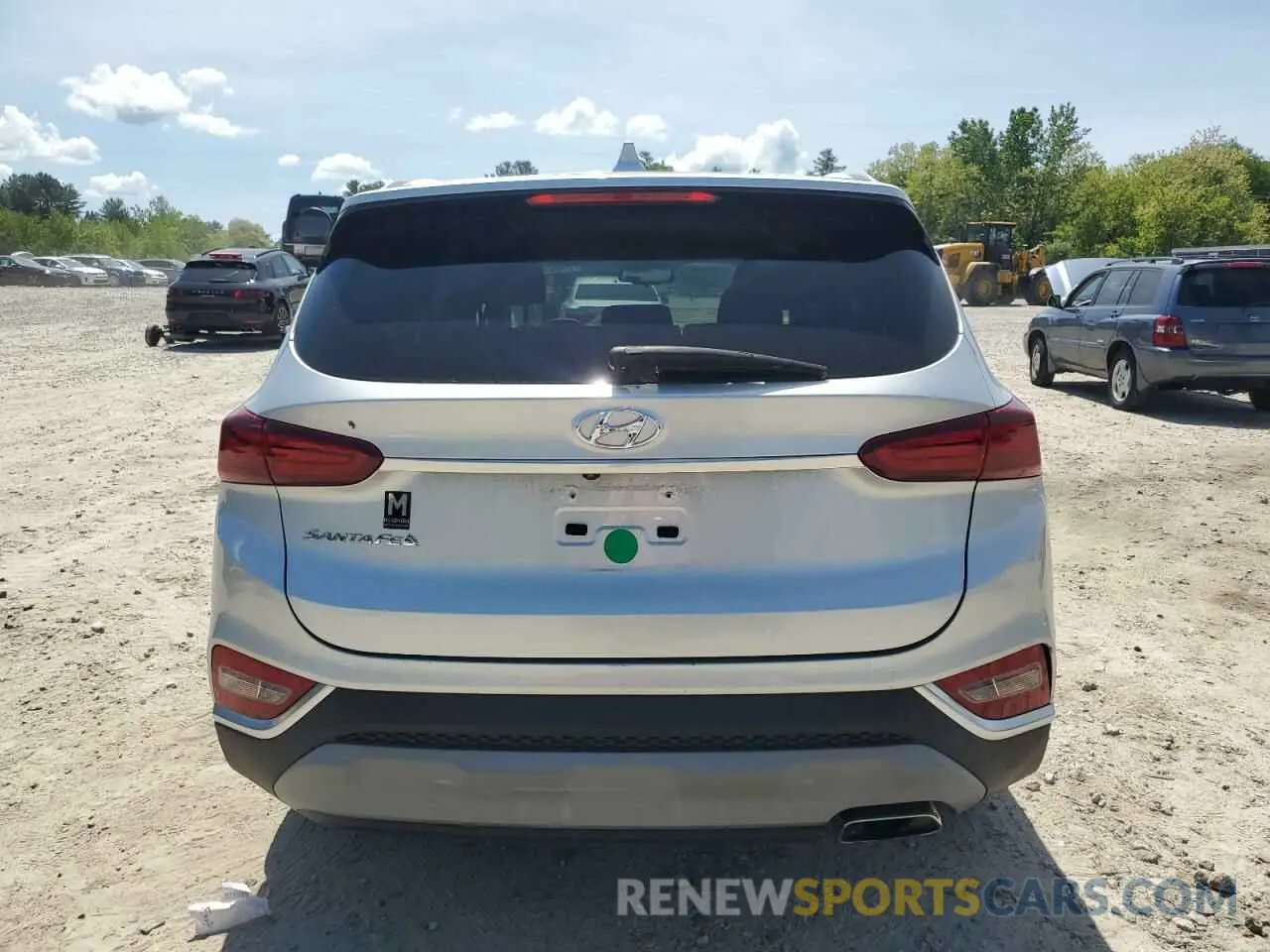 6 fotografías del automóvil dañado 5NMS33AD4KH048655 HYUNDAI SANTA FE 2019