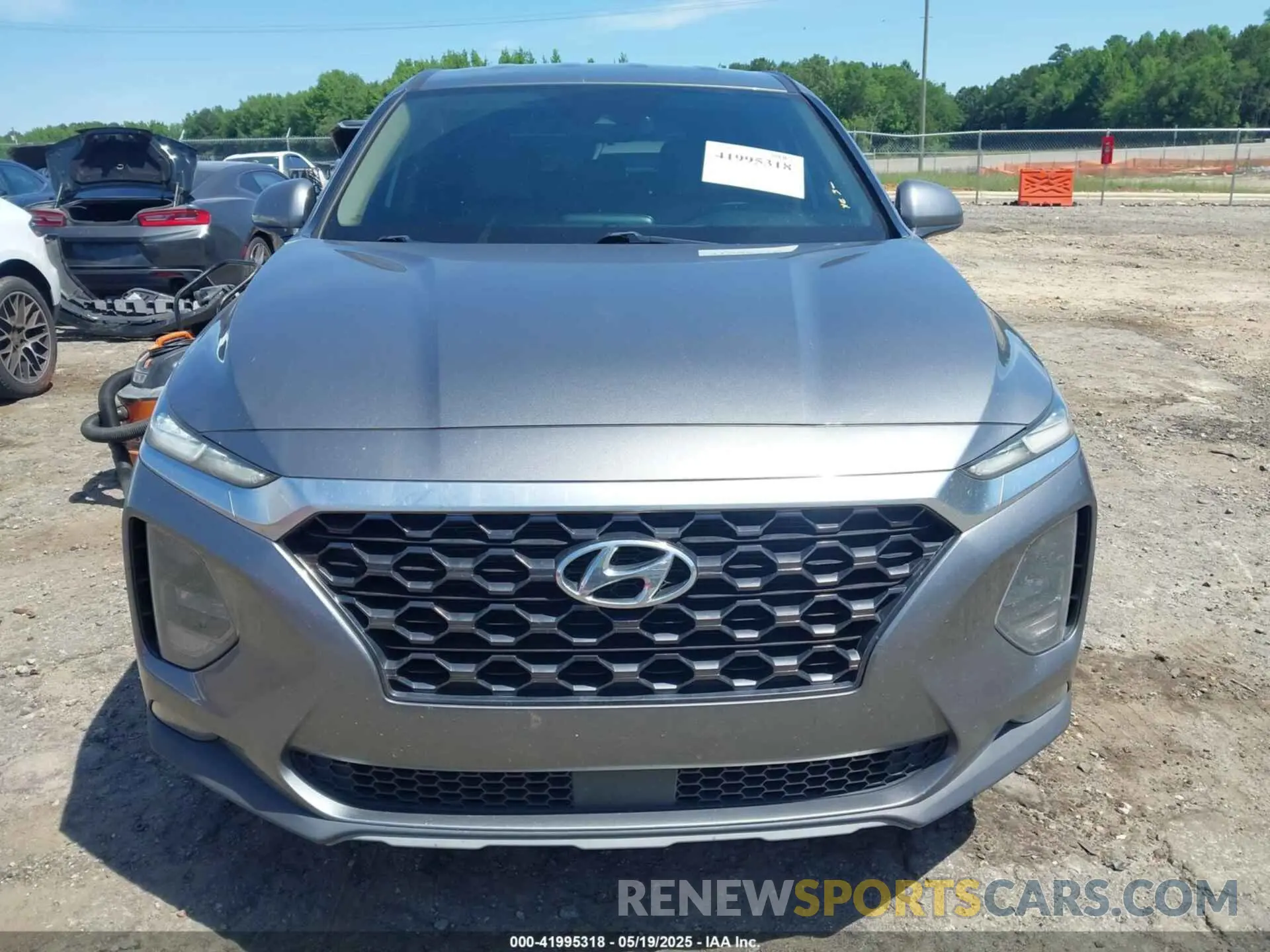 12 fotografías del automóvil dañado 5NMS33AD5KH048440 HYUNDAI SANTA FE 2019