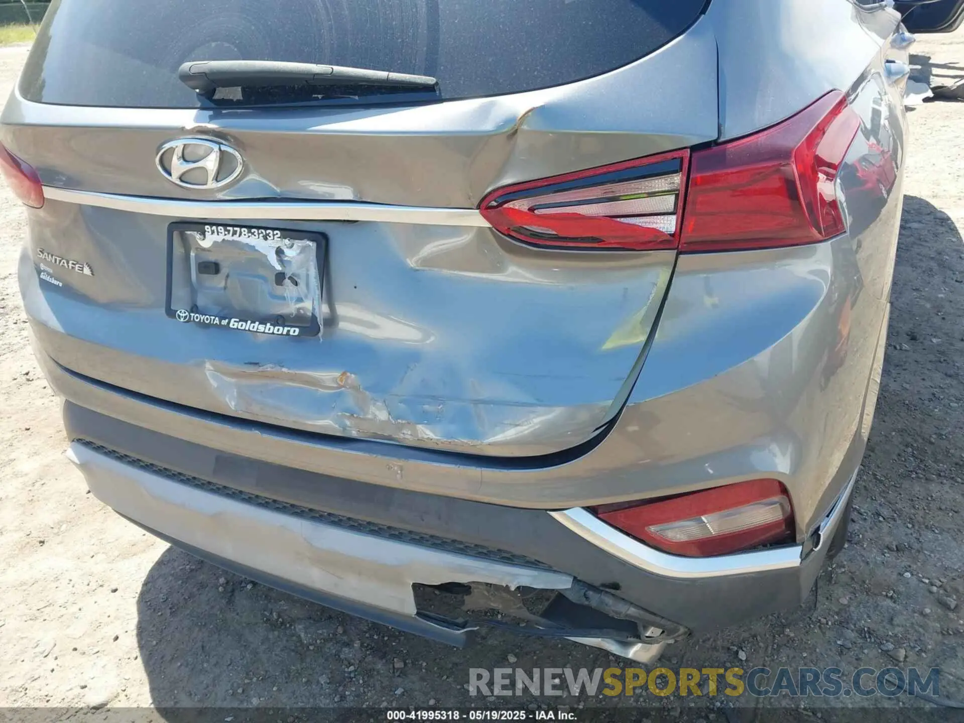 6 fotografías del automóvil dañado 5NMS33AD5KH048440 HYUNDAI SANTA FE 2019