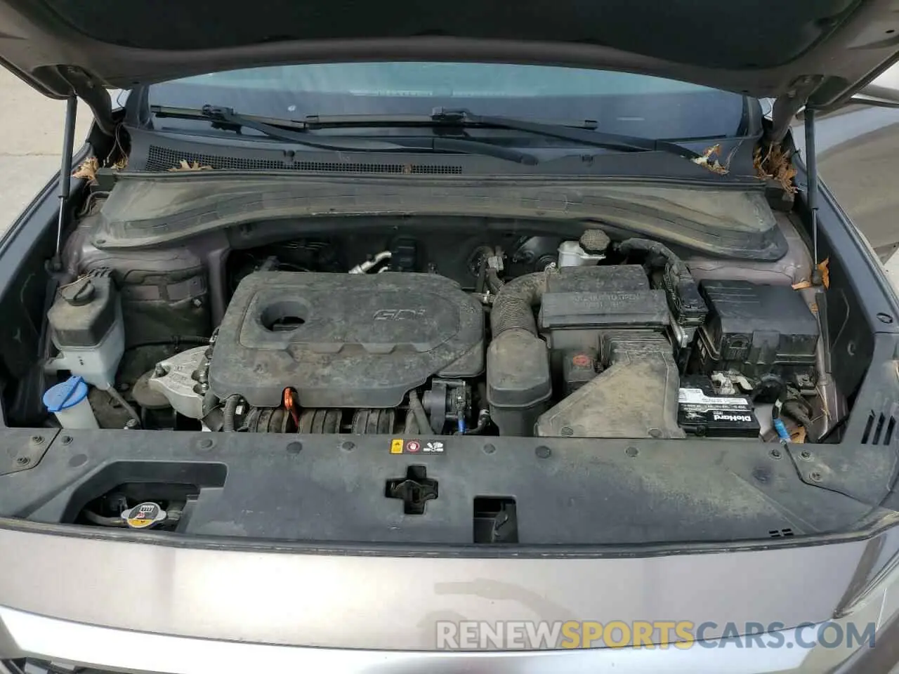 11 fotografías del automóvil dañado 5NMS33AD6KH006178 HYUNDAI SANTA FE 2019