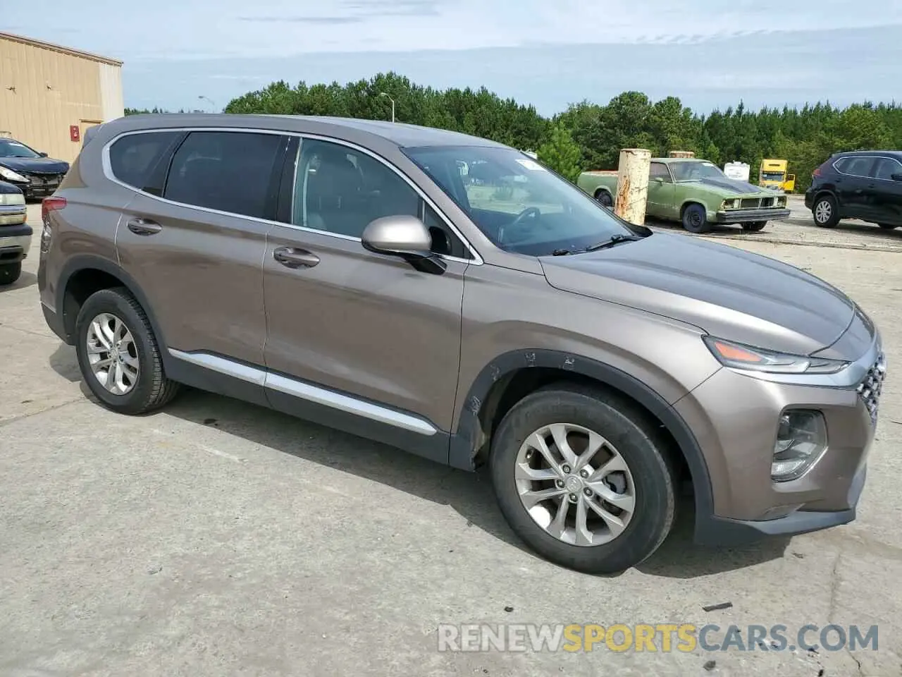 4 fotografías del automóvil dañado 5NMS33AD6KH006178 HYUNDAI SANTA FE 2019