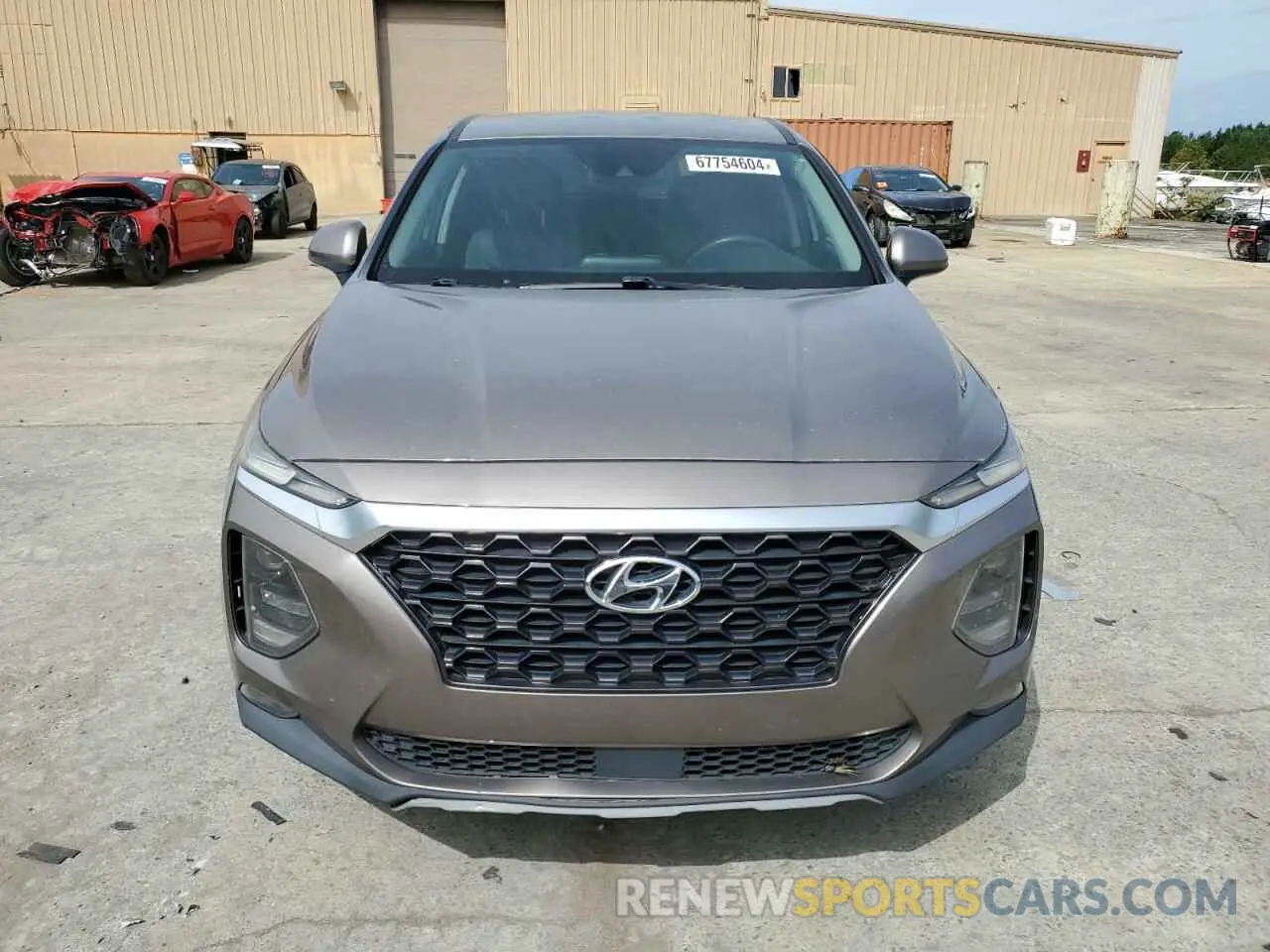 5 fotografías del automóvil dañado 5NMS33AD6KH006178 HYUNDAI SANTA FE 2019