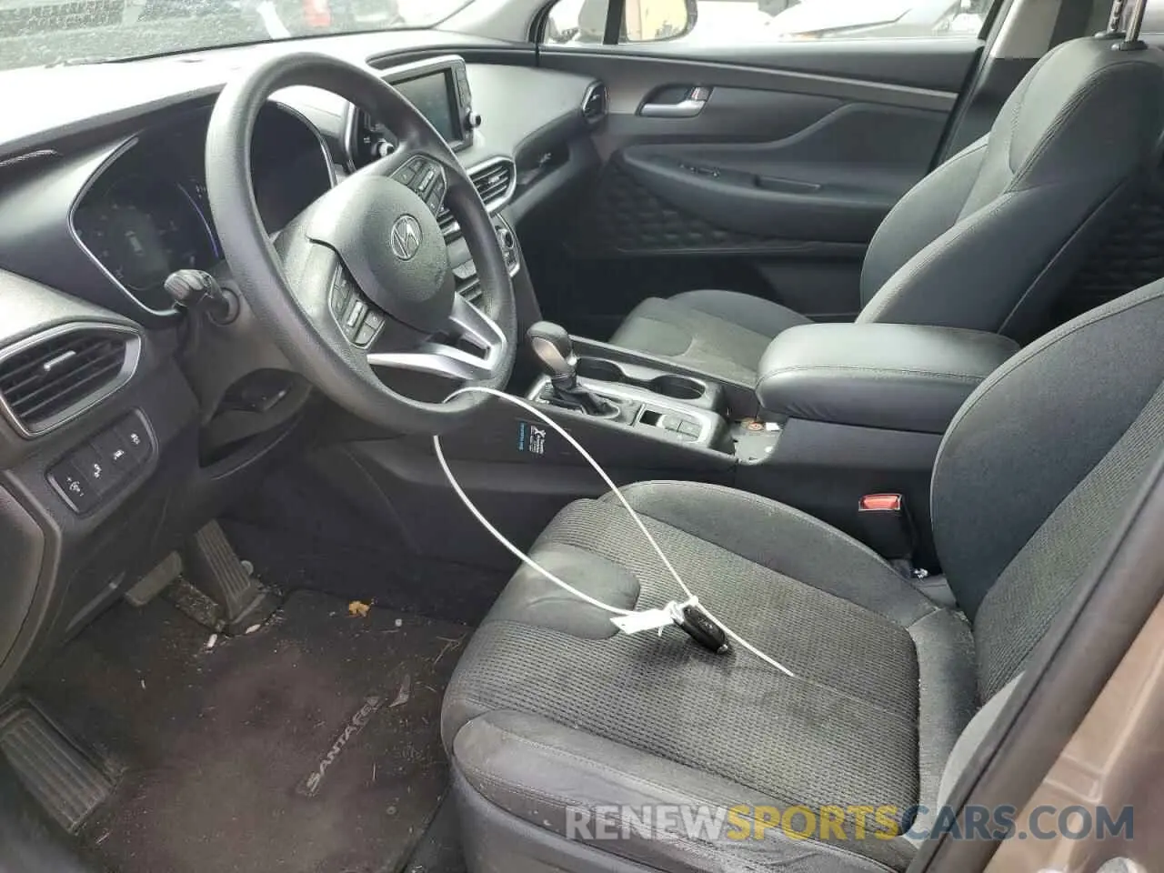 7 fotografías del automóvil dañado 5NMS33AD6KH006178 HYUNDAI SANTA FE 2019