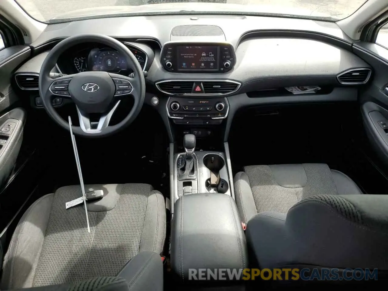 8 fotografías del automóvil dañado 5NMS33AD6KH006178 HYUNDAI SANTA FE 2019