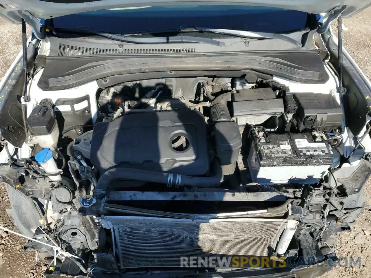11 fotografías del automóvil dañado 5NMS33AD6KH043229 HYUNDAI SANTA FE 2019