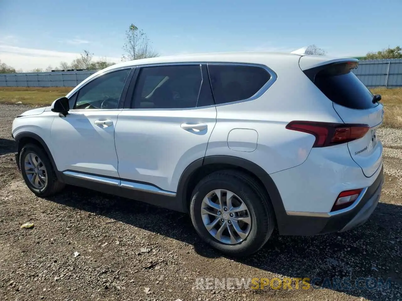 2 fotografías del automóvil dañado 5NMS33AD6KH043229 HYUNDAI SANTA FE 2019