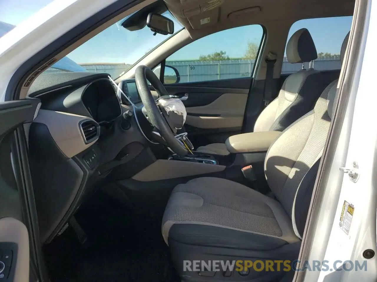 7 fotografías del automóvil dañado 5NMS33AD6KH043229 HYUNDAI SANTA FE 2019