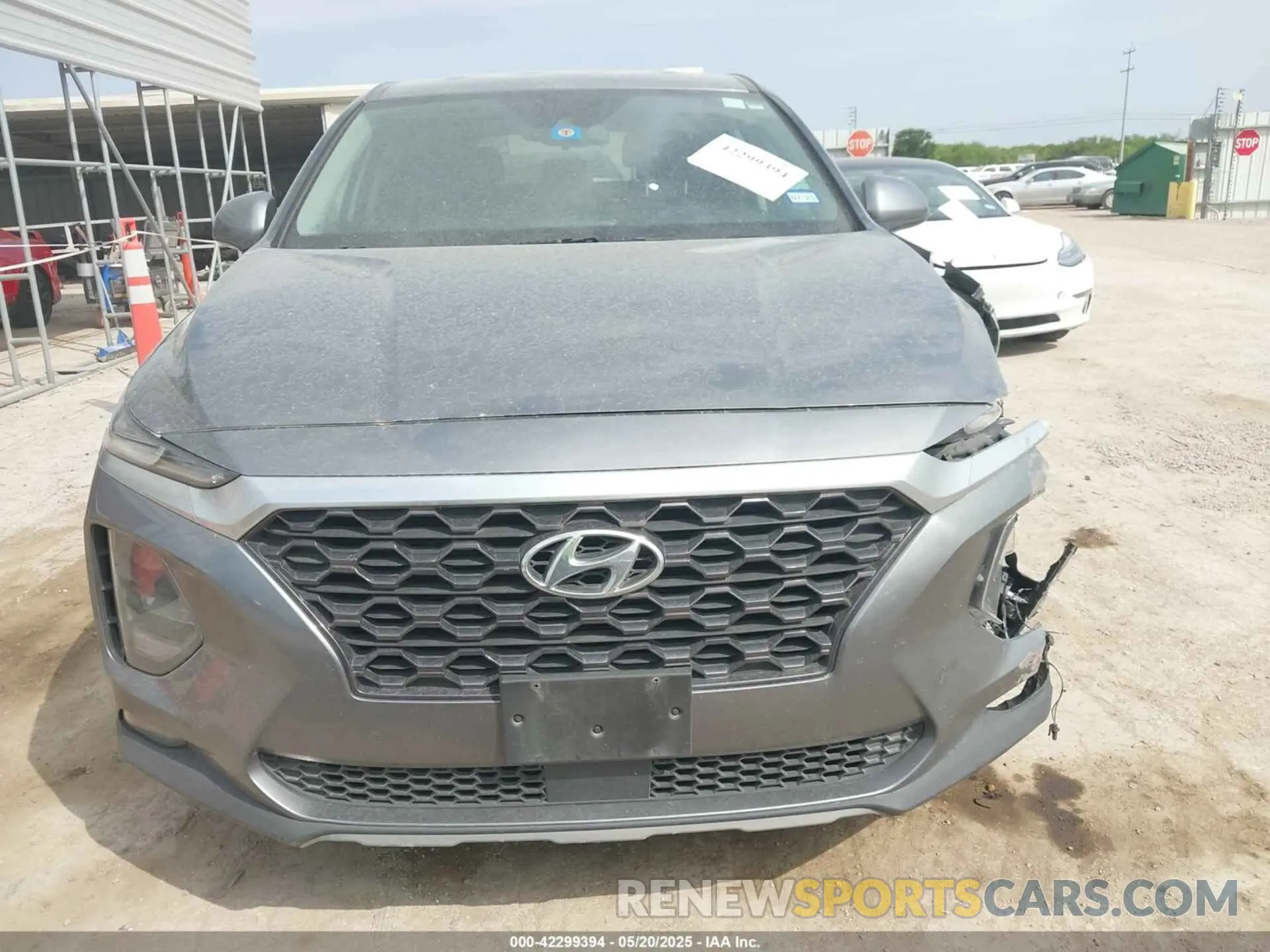 13 fotografías del automóvil dañado 5NMS33AD6KH067885 HYUNDAI SANTA FE 2019