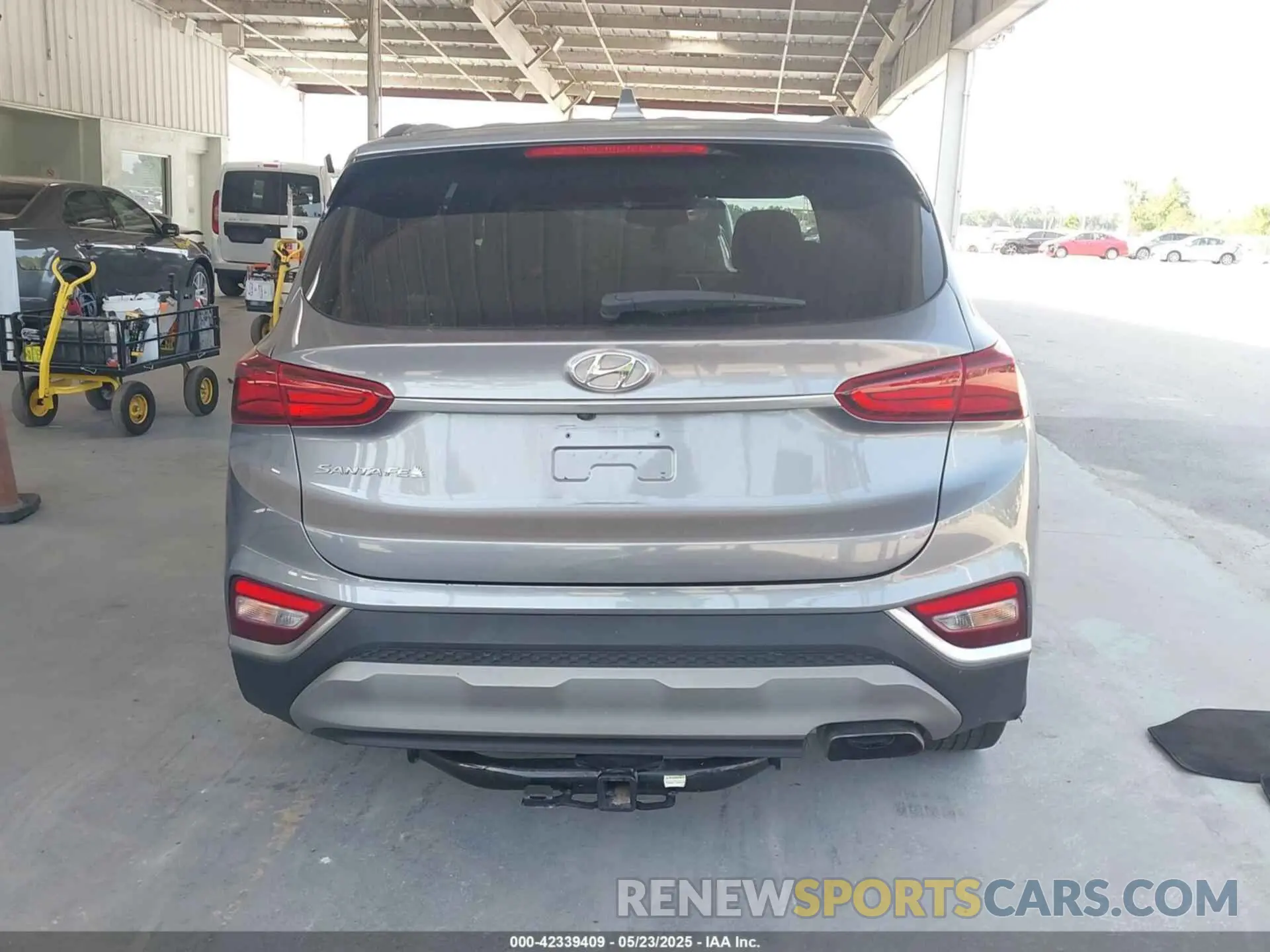 17 fotografías del automóvil dañado 5NMS33AD6KH100495 HYUNDAI SANTA FE 2019
