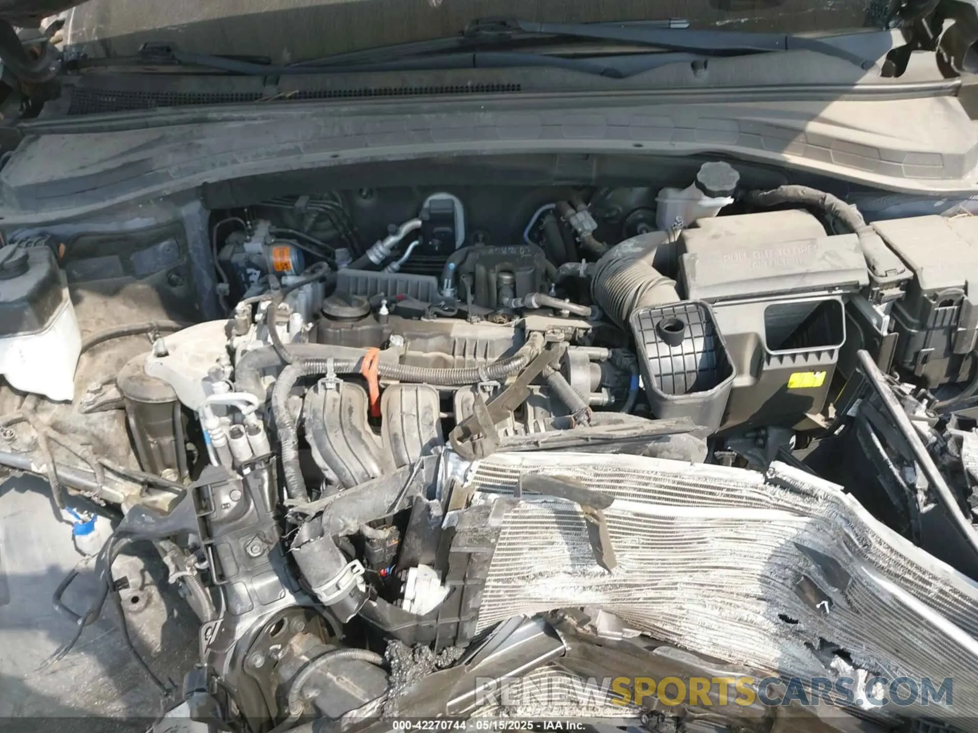 10 fotografías del automóvil dañado 5NMS33AD8KH006697 HYUNDAI SANTA FE 2019