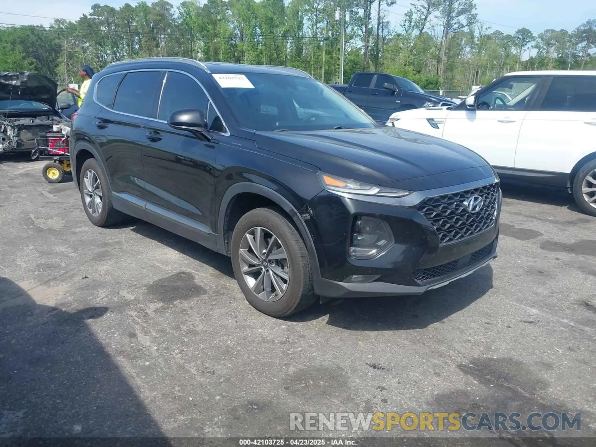 1 fotografías del automóvil dañado 5NMS33AD8KH026481 HYUNDAI SANTA FE 2019