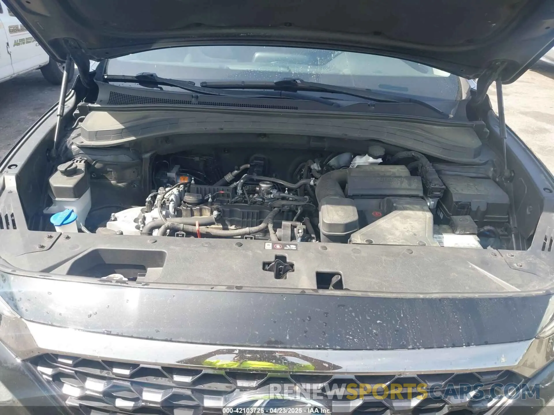 10 fotografías del automóvil dañado 5NMS33AD8KH026481 HYUNDAI SANTA FE 2019
