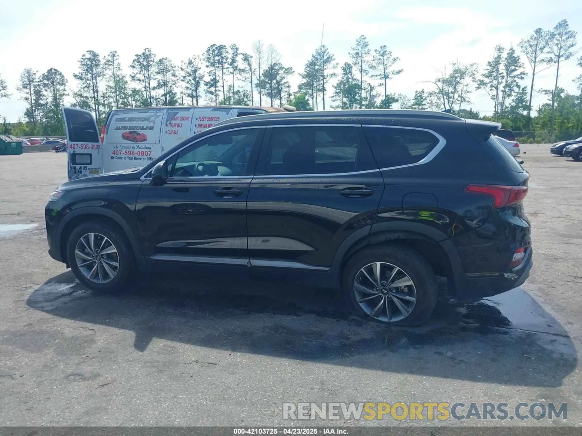 14 fotografías del automóvil dañado 5NMS33AD8KH026481 HYUNDAI SANTA FE 2019