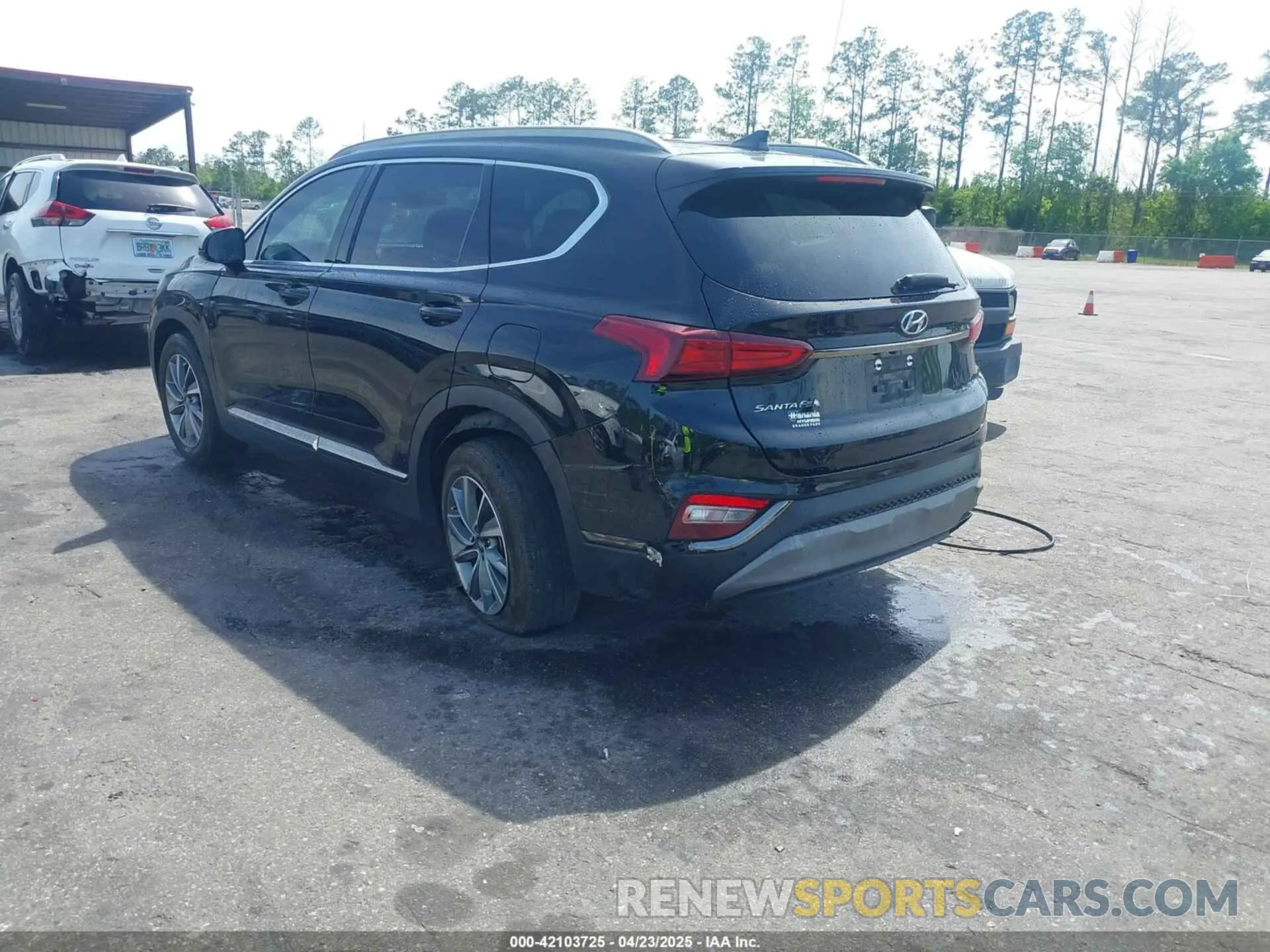3 fotografías del automóvil dañado 5NMS33AD8KH026481 HYUNDAI SANTA FE 2019
