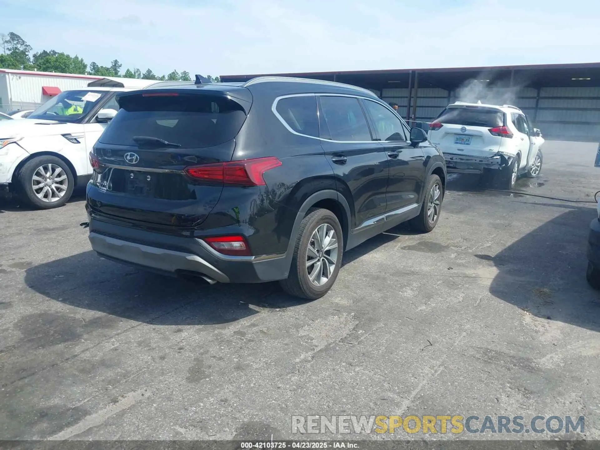 4 fotografías del automóvil dañado 5NMS33AD8KH026481 HYUNDAI SANTA FE 2019