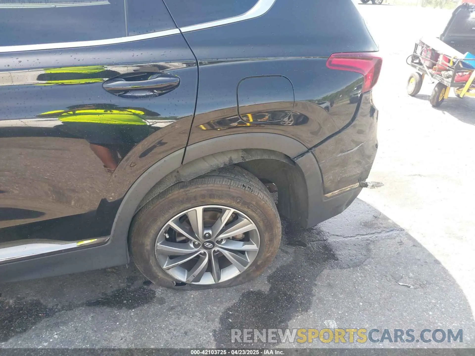 6 fotografías del automóvil dañado 5NMS33AD8KH026481 HYUNDAI SANTA FE 2019