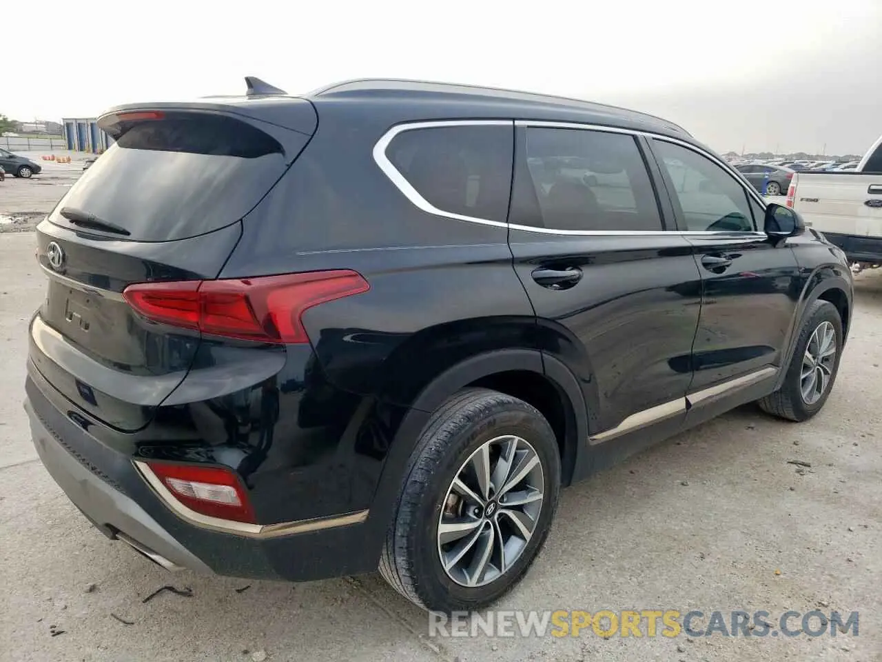 3 fotografías del automóvil dañado 5NMS33AD8KH054216 HYUNDAI SANTA FE 2019