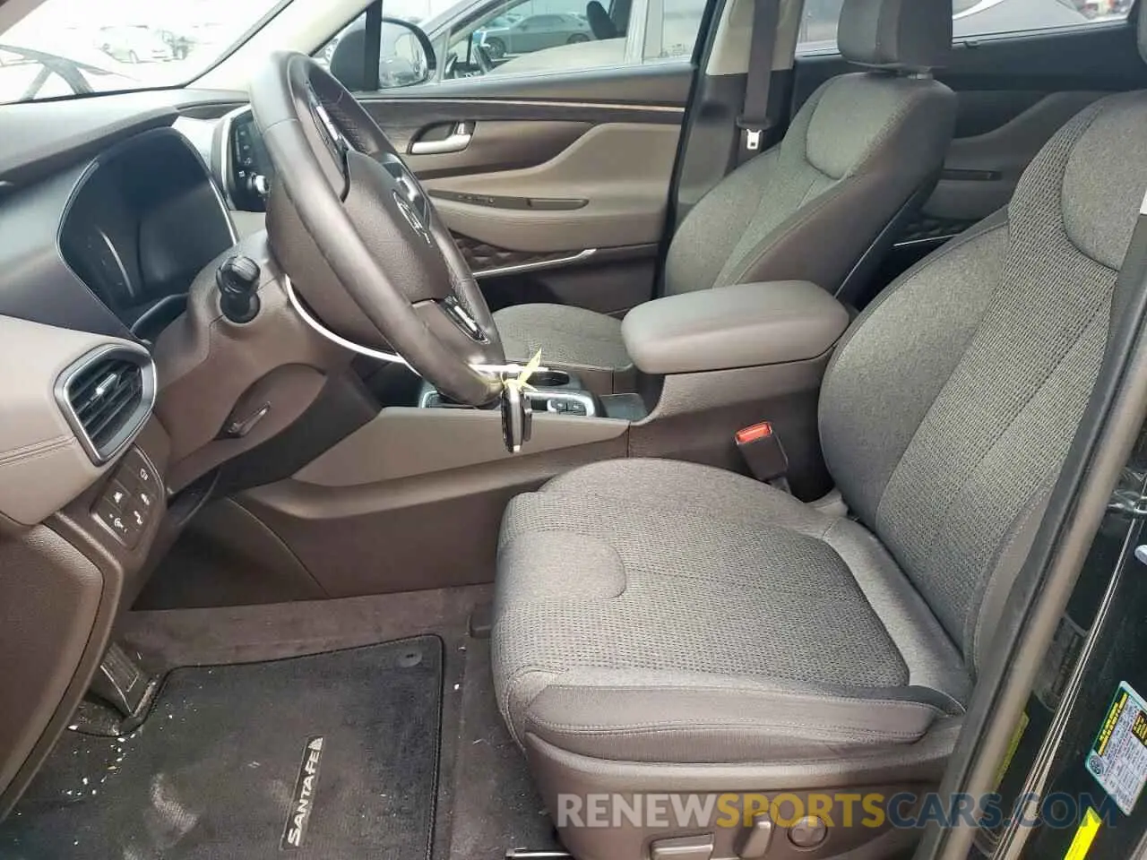 7 fotografías del automóvil dañado 5NMS33AD8KH054216 HYUNDAI SANTA FE 2019