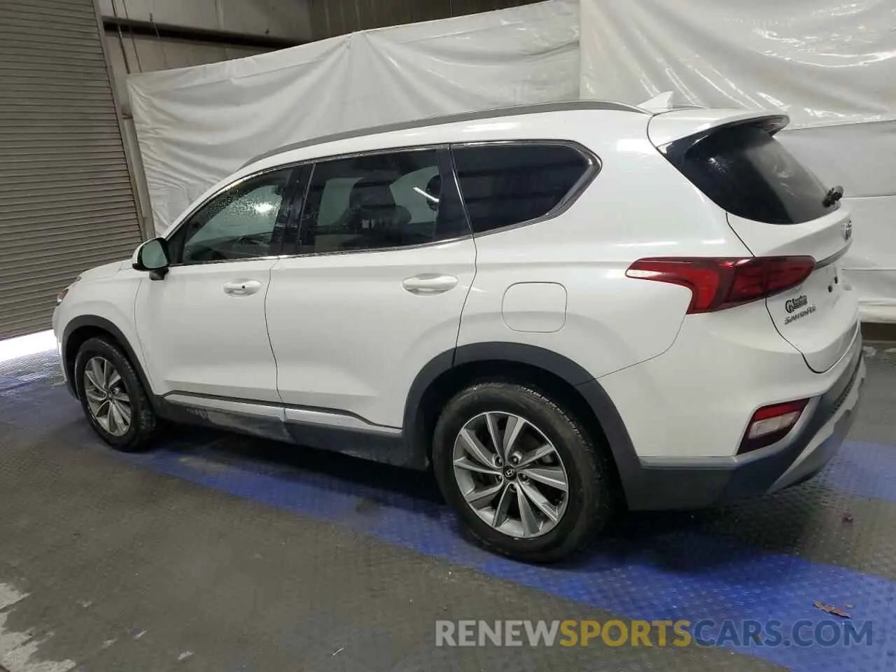 2 fotografías del automóvil dañado 5NMS33AD8KH064356 HYUNDAI SANTA FE 2019