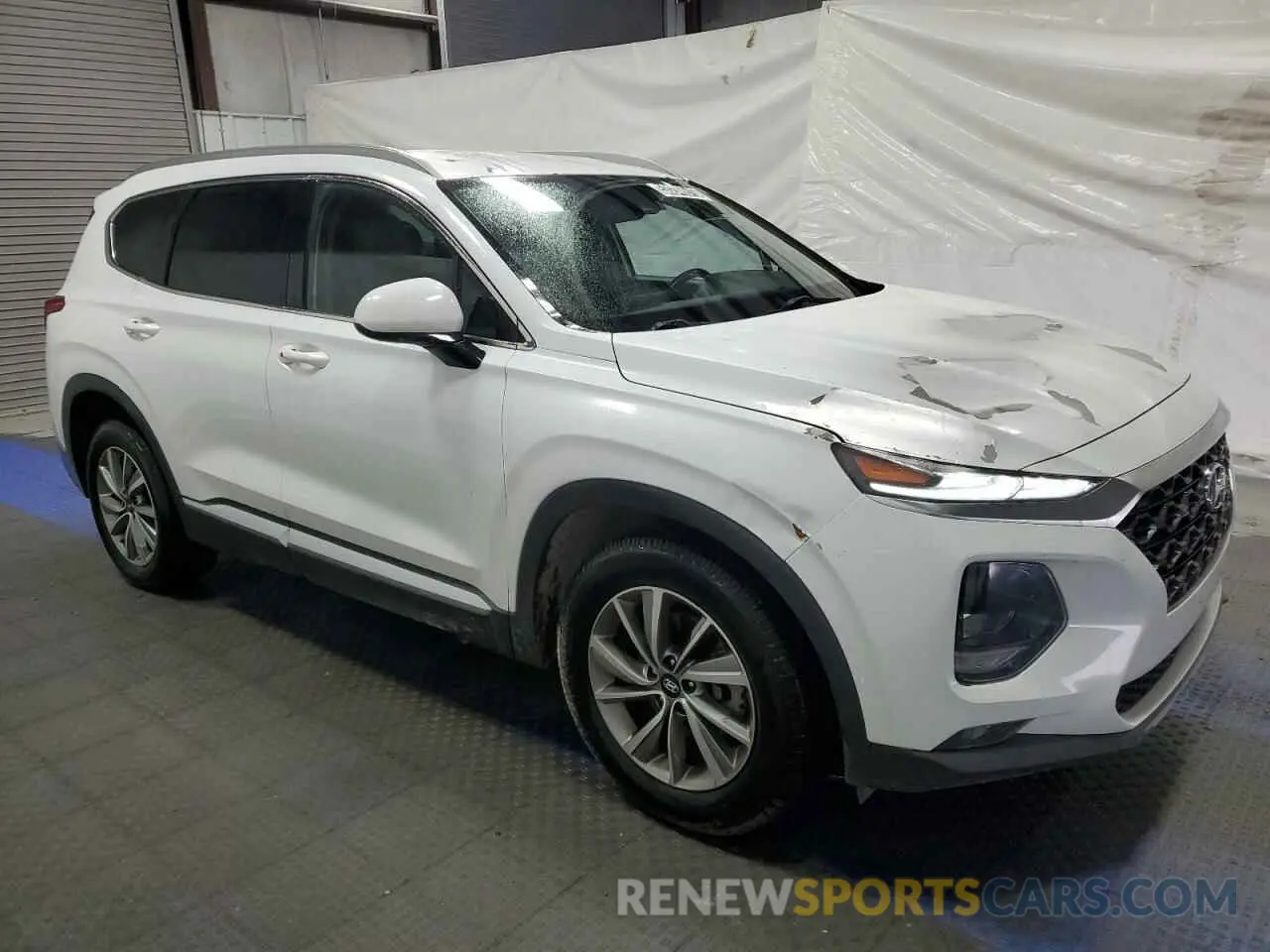 4 fotografías del automóvil dañado 5NMS33AD8KH064356 HYUNDAI SANTA FE 2019