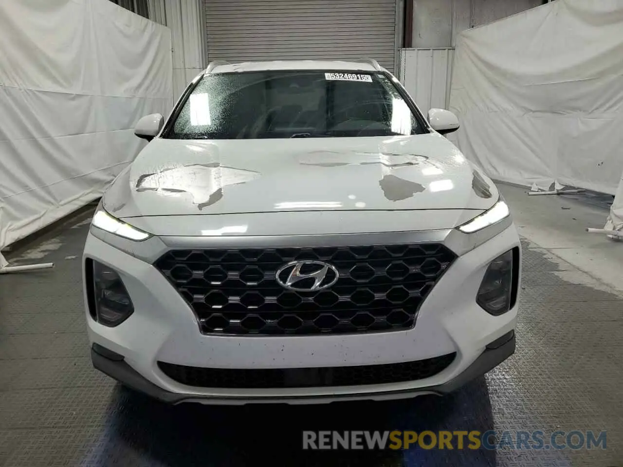 5 fotografías del automóvil dañado 5NMS33AD8KH064356 HYUNDAI SANTA FE 2019