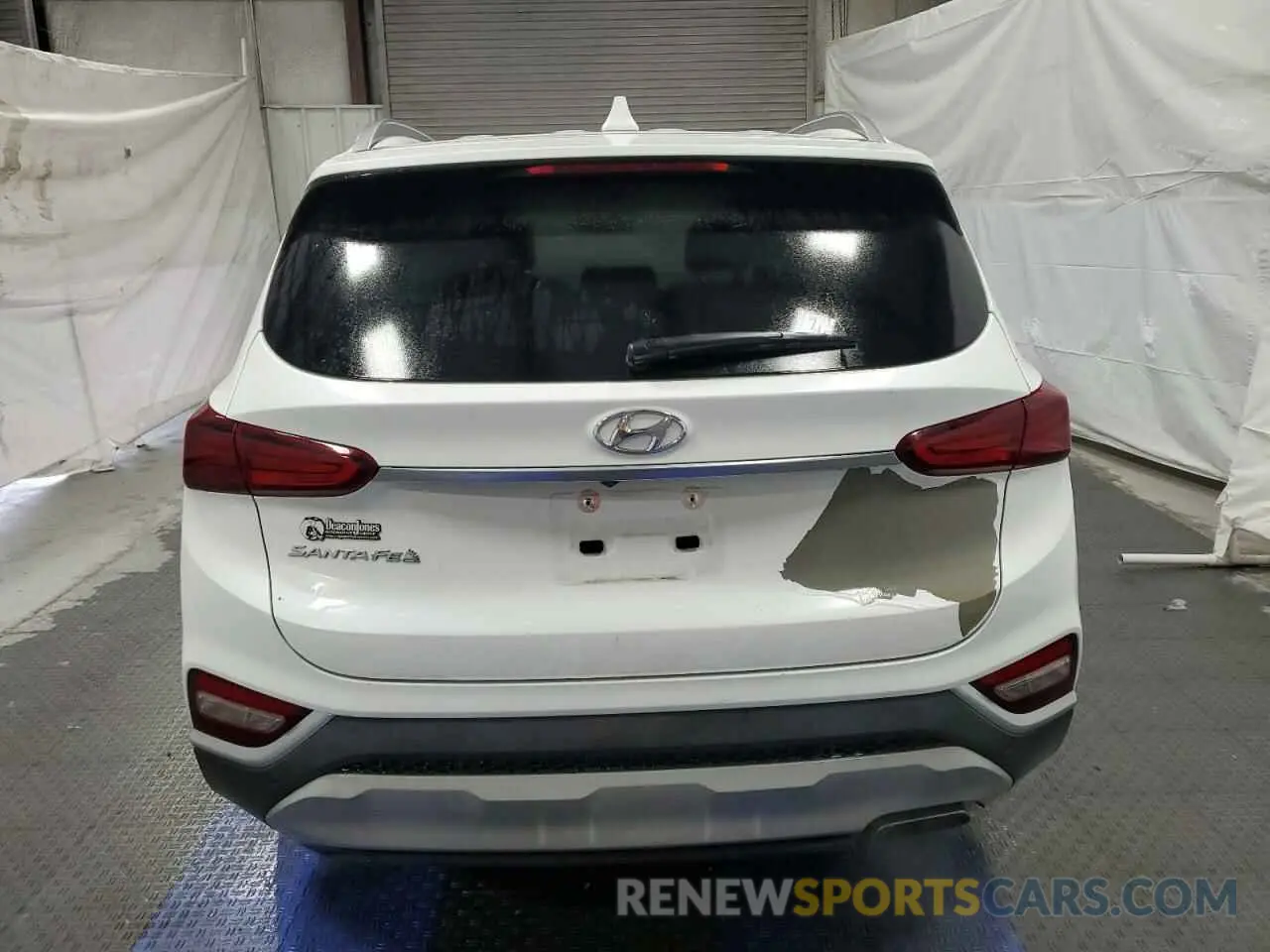 6 fotografías del automóvil dañado 5NMS33AD8KH064356 HYUNDAI SANTA FE 2019